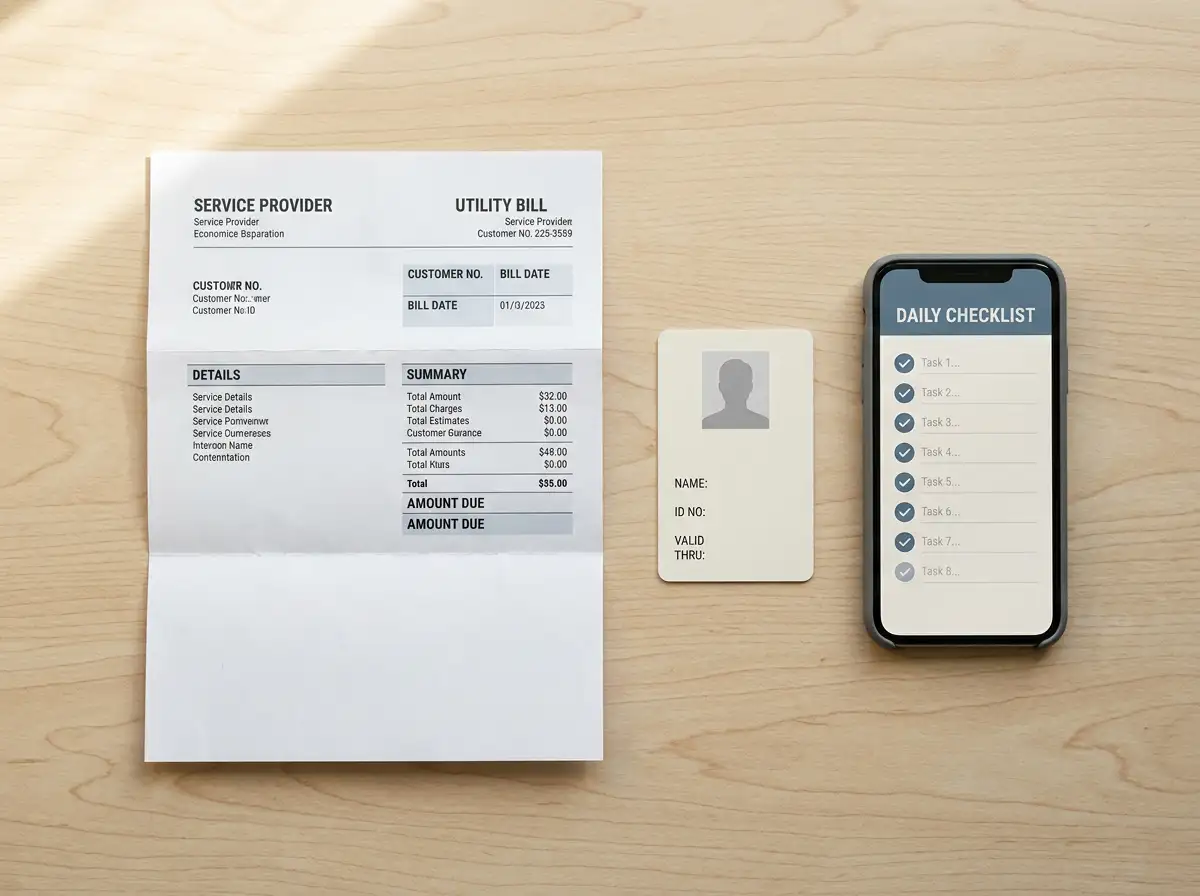 Lista över KYC-dokument vid identitetsverifiering